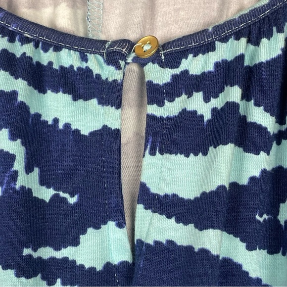 Lands End Tiger Print Resort Cruise Vacation Beach Casual Midi Sundress - Sz L - Picture 6 of 16